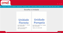Desktop Screenshot of cnsdbh.com.br